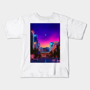 Shibuya nights Kids T-Shirt